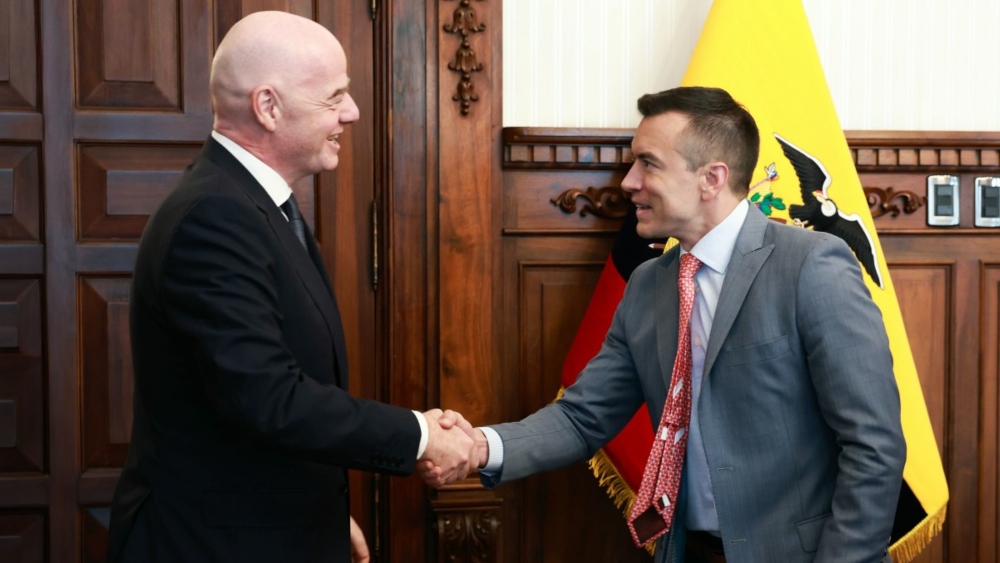 Infantino confirms Iran will play World Cup games in US